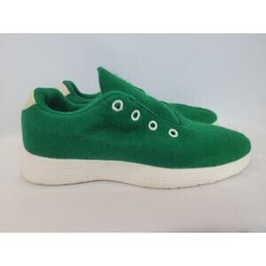 Egos Copenhagen Merino Wool Green Lace Up Tennis Shoes Size 8